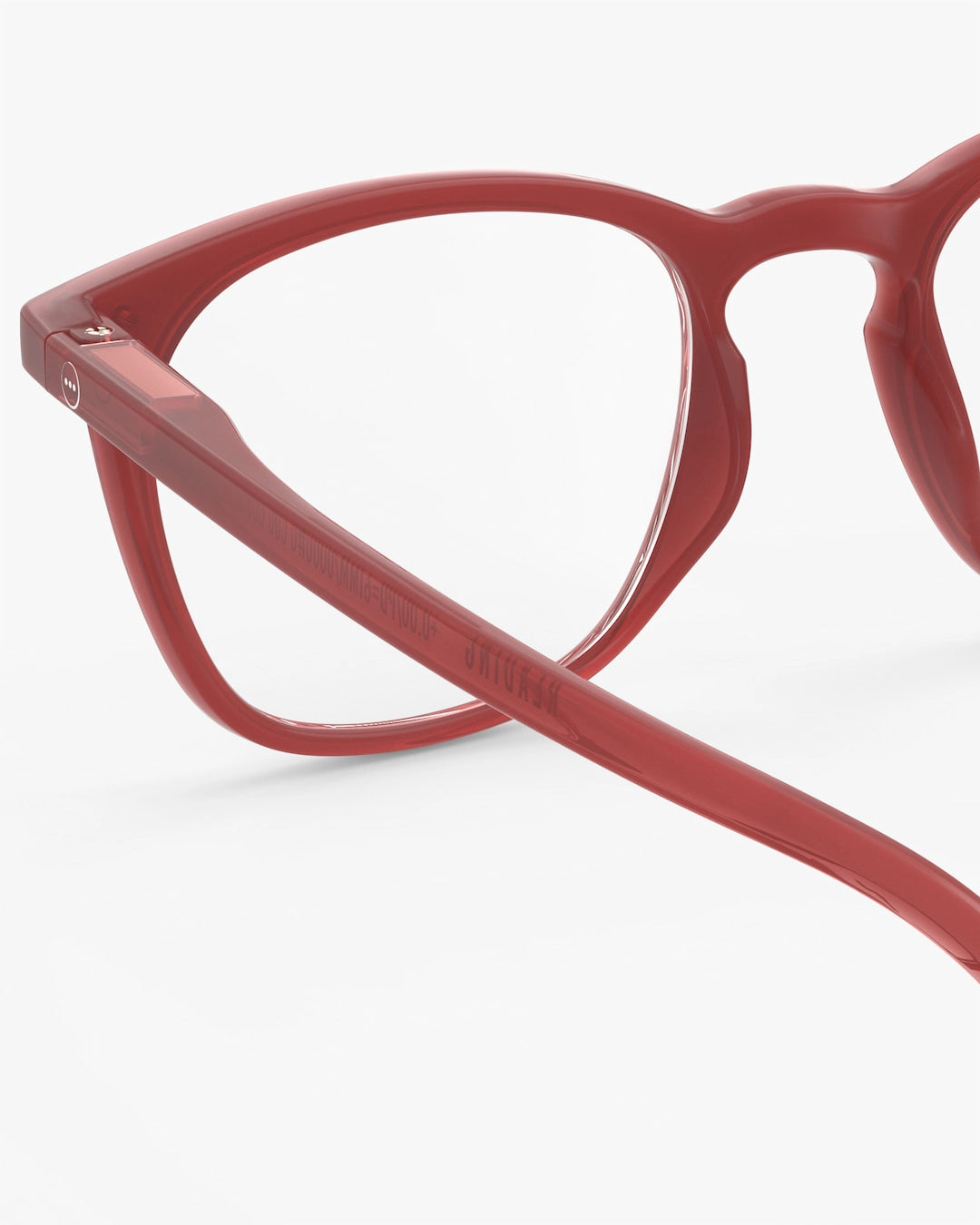 IZIPIZI #E Carmine Red Reading Glasses