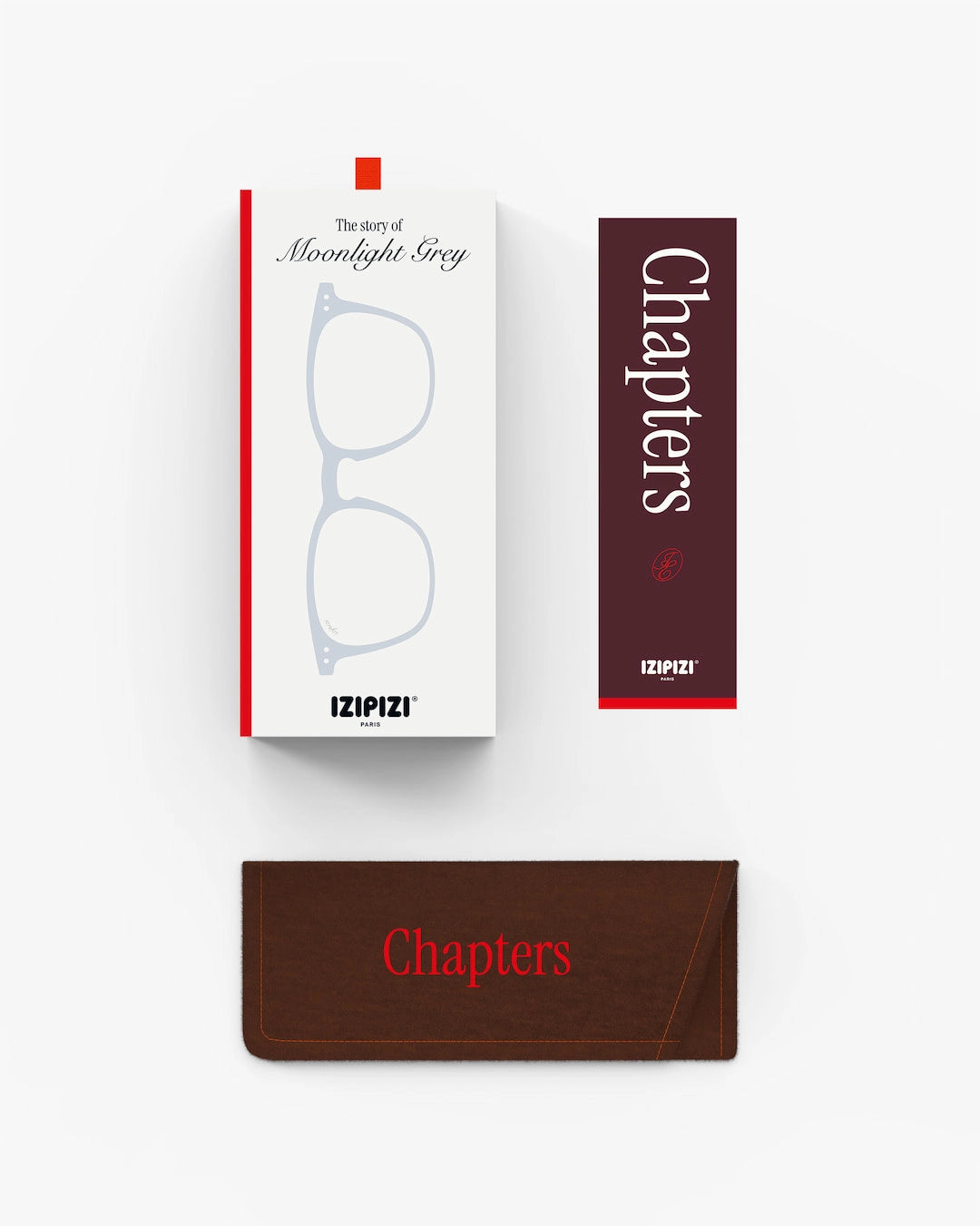 IZIPIZI #E Moonlight Grey Reading Glasses