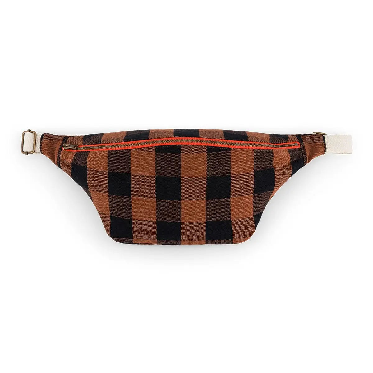 Rose in April Women Bum Bag Big Vichy Ginger
