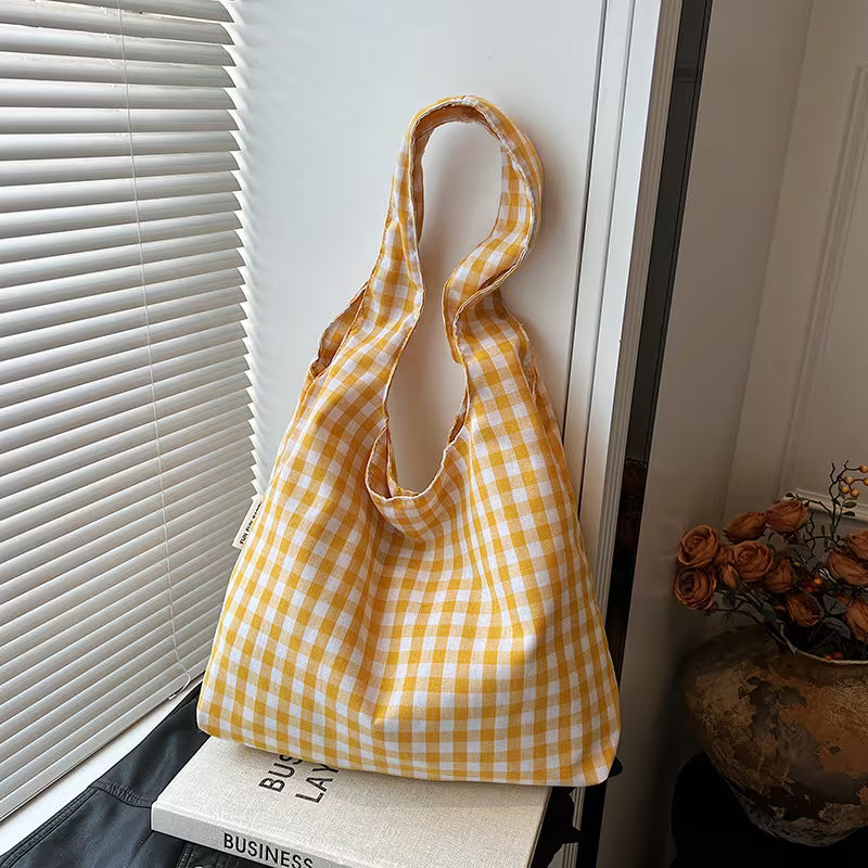 Gingham Bag- 4 Colors