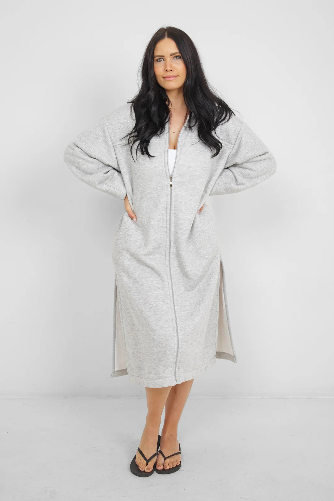 Tofino Towel Co. The Rails Terry Zip Cover-Up