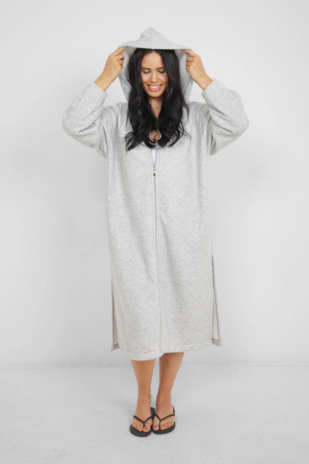 Tofino Towel Co. The Rails Terry Zip Cover-Up