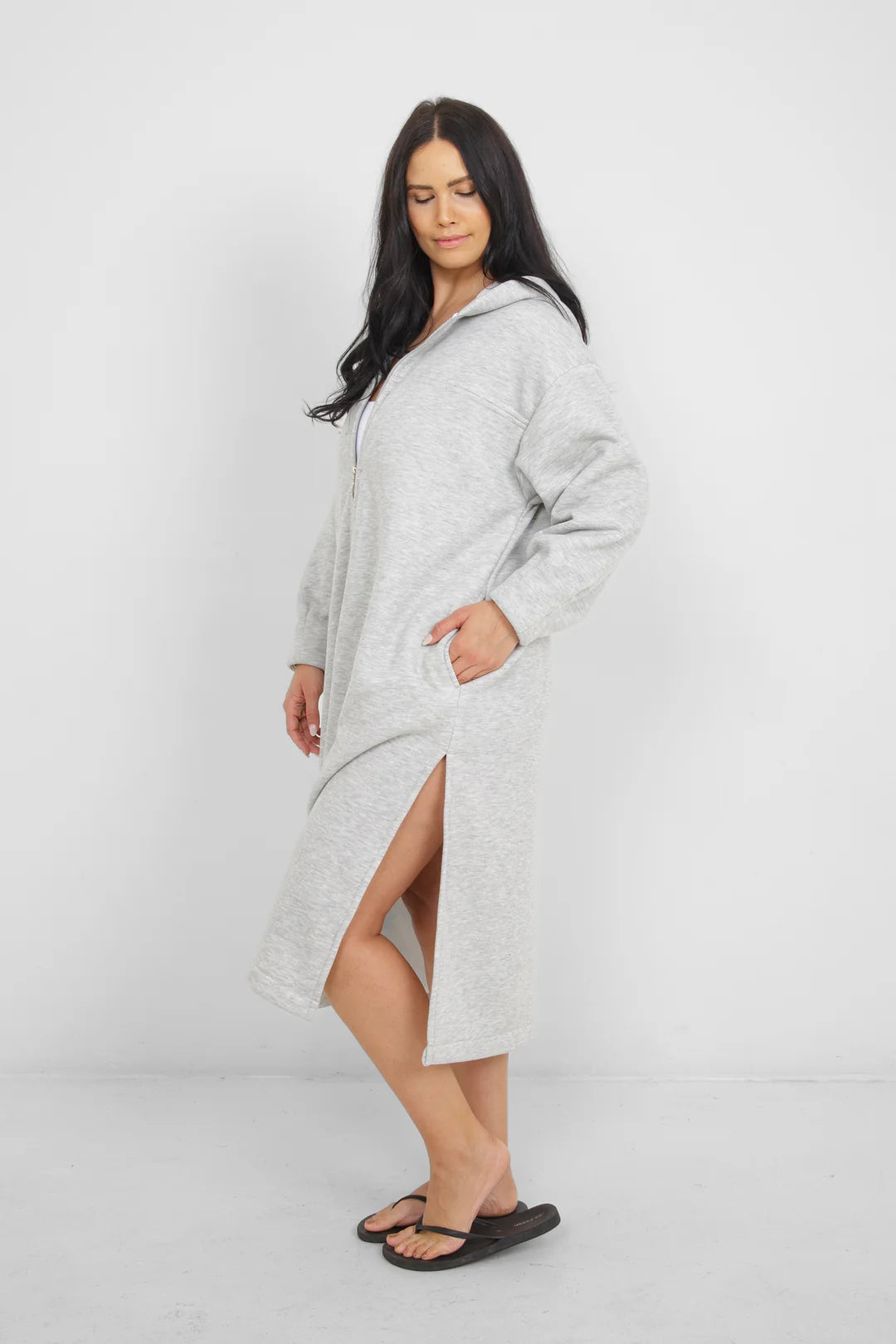 Tofino Towel Co. The Rails Terry Zip Cover-Up