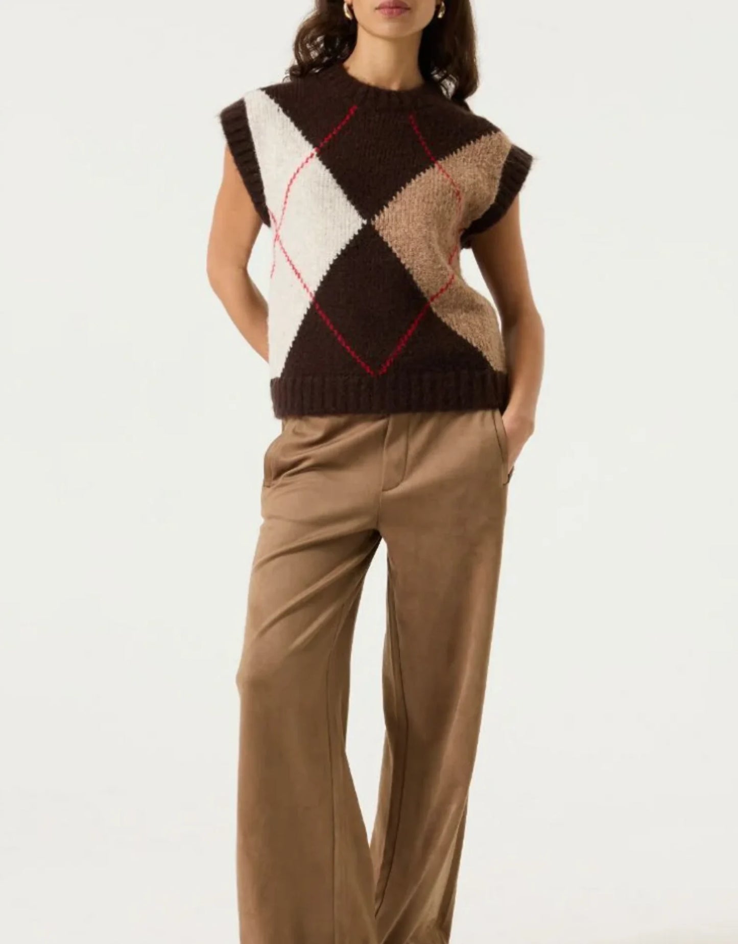 Garcia Gwen Suede Pant