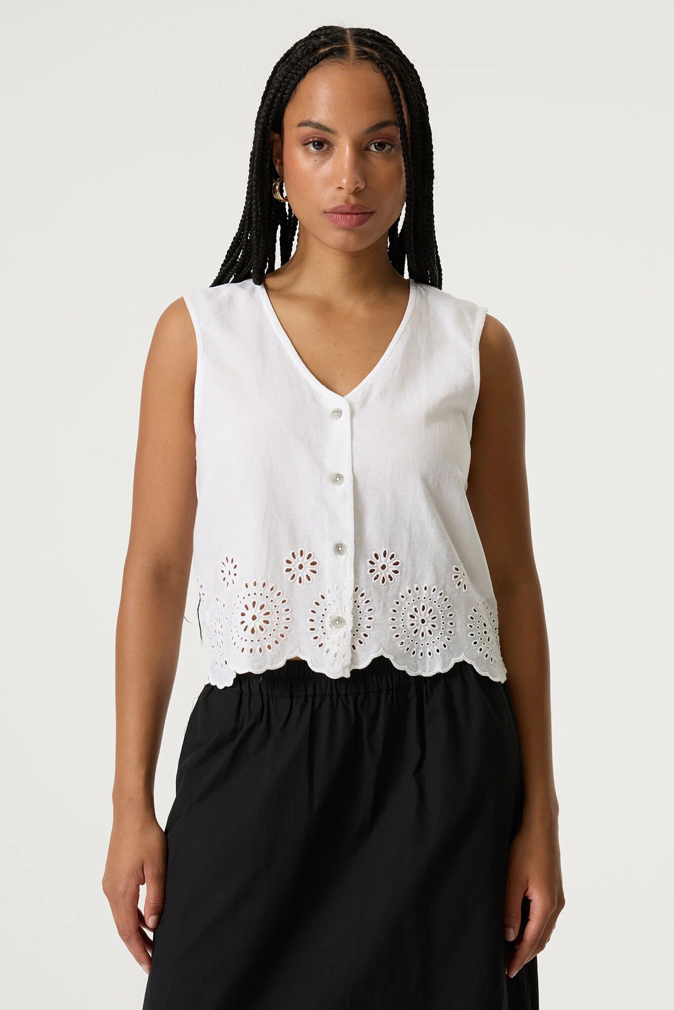 Garcia Isla Linen Tank