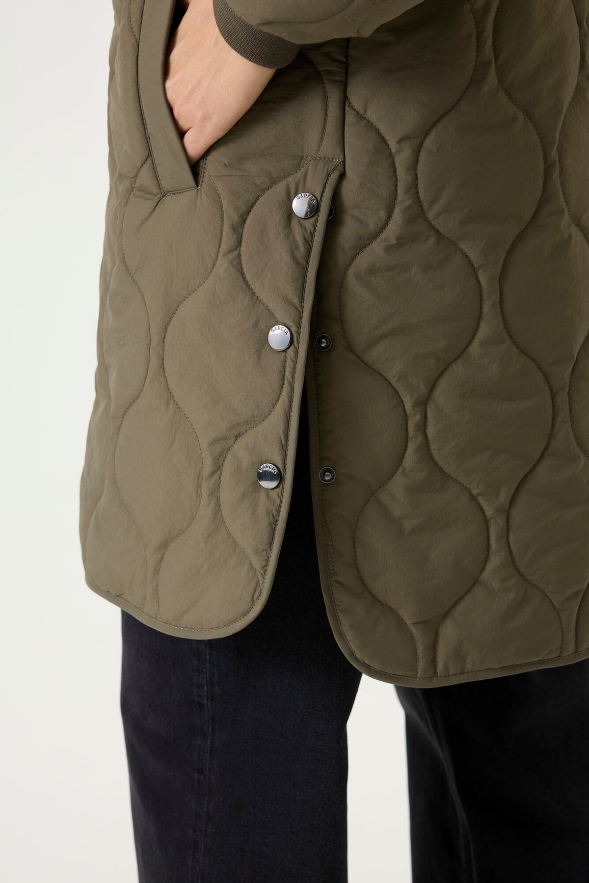 Garcia Olive Green Bomber Jacket