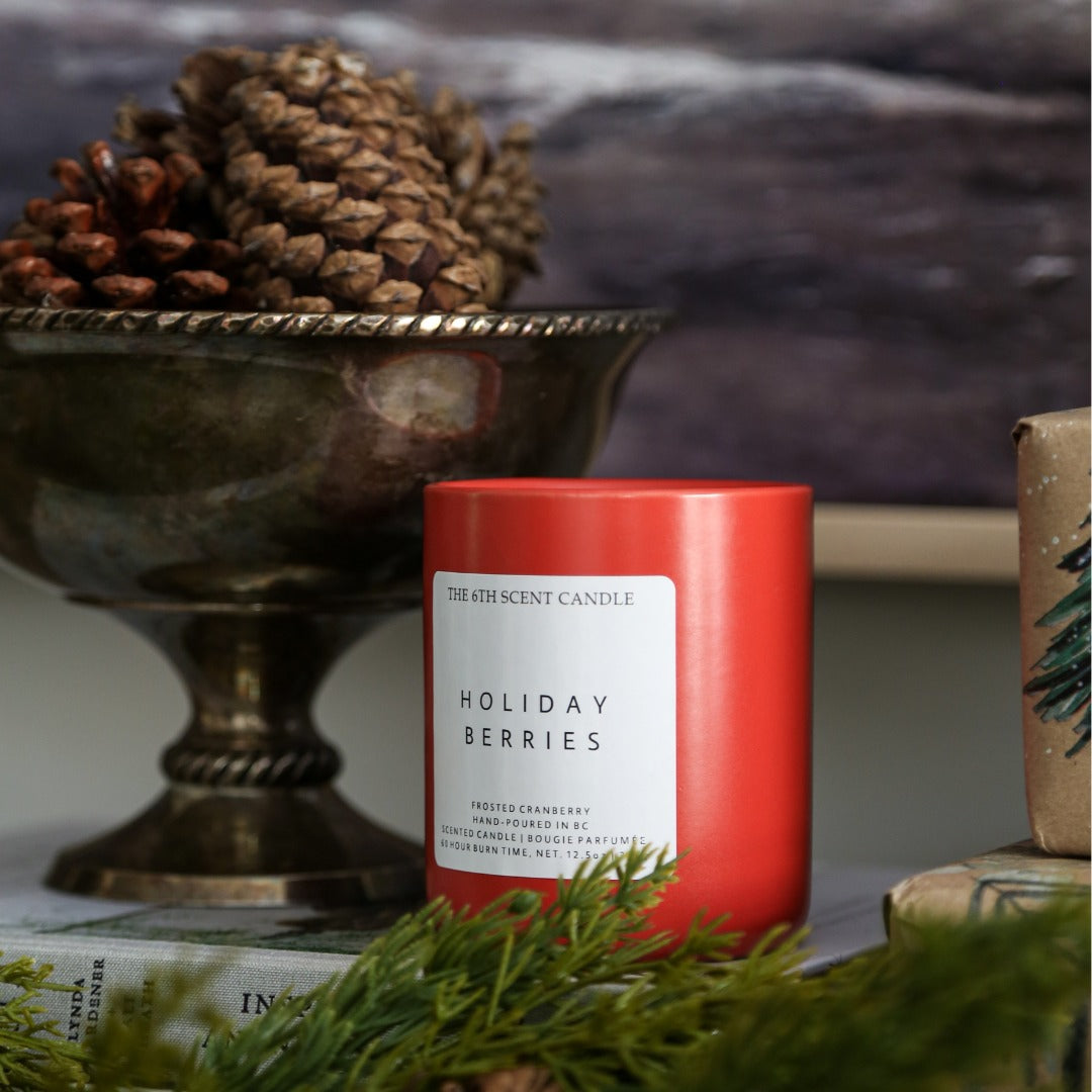 The 6th Scent Candle- Holiday Berries