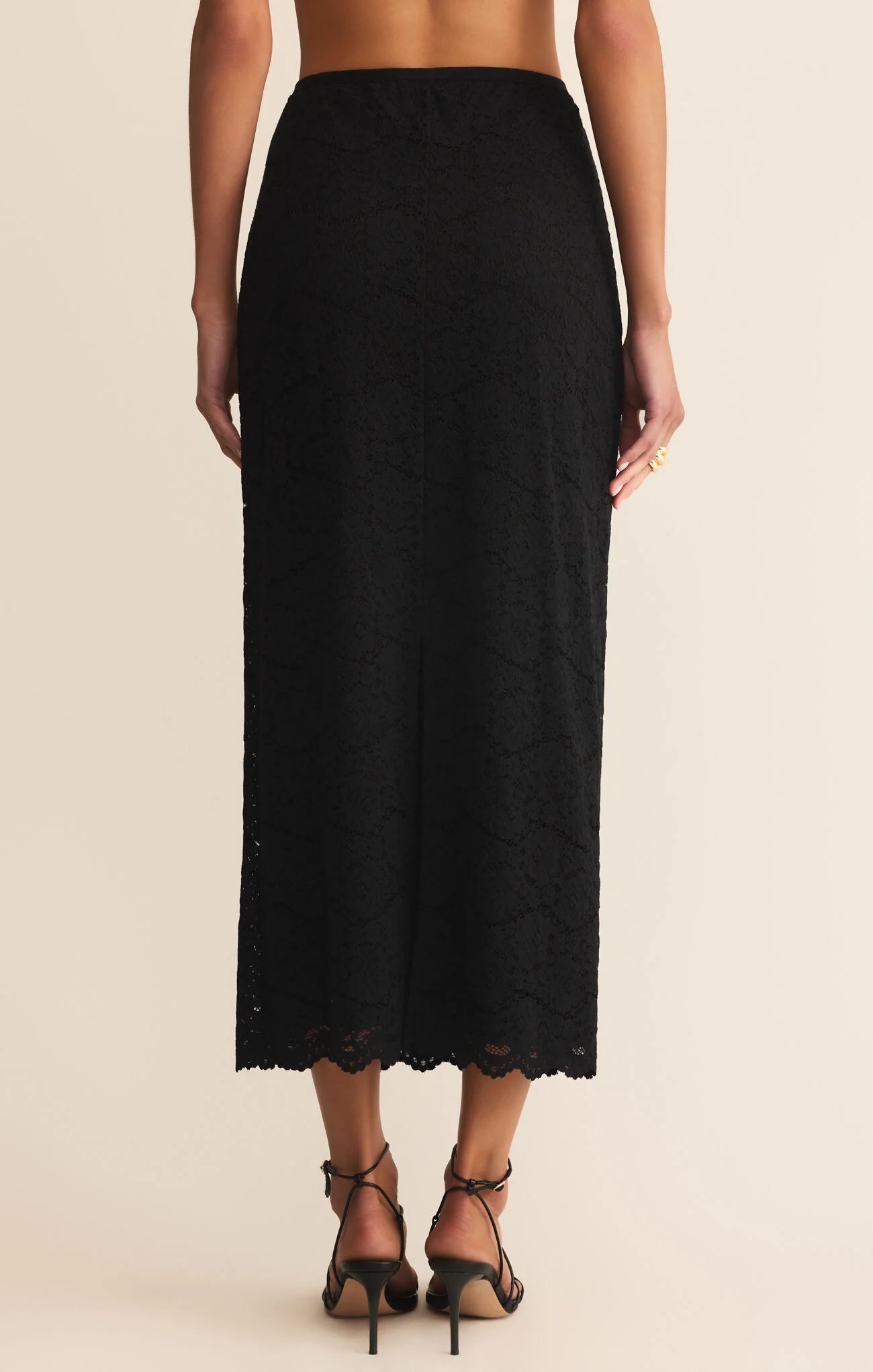 Z Supply Via Lace Midi Skirt