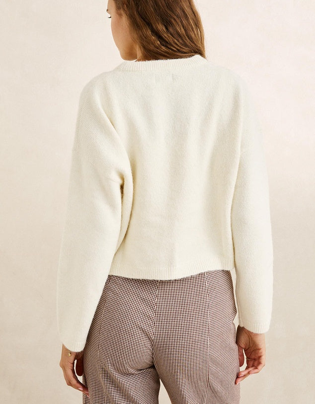 Rhythm Estelle Fluffy Crew Neck Knit