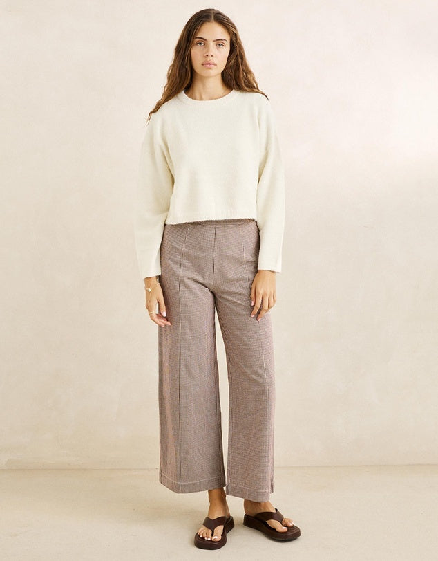 Rhythm Estelle Fluffy Crew Neck Knit