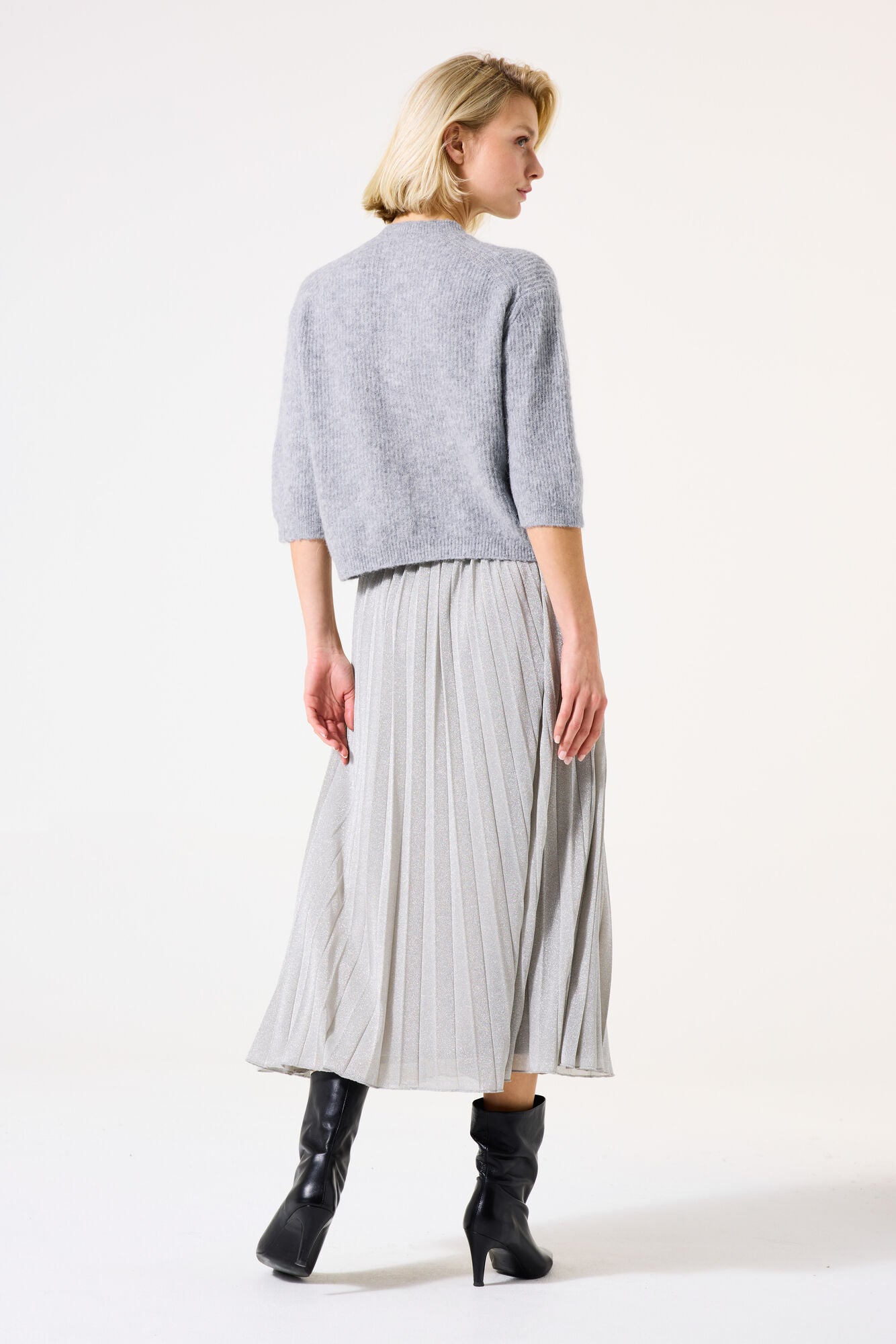 Garcia Grey Cardigan