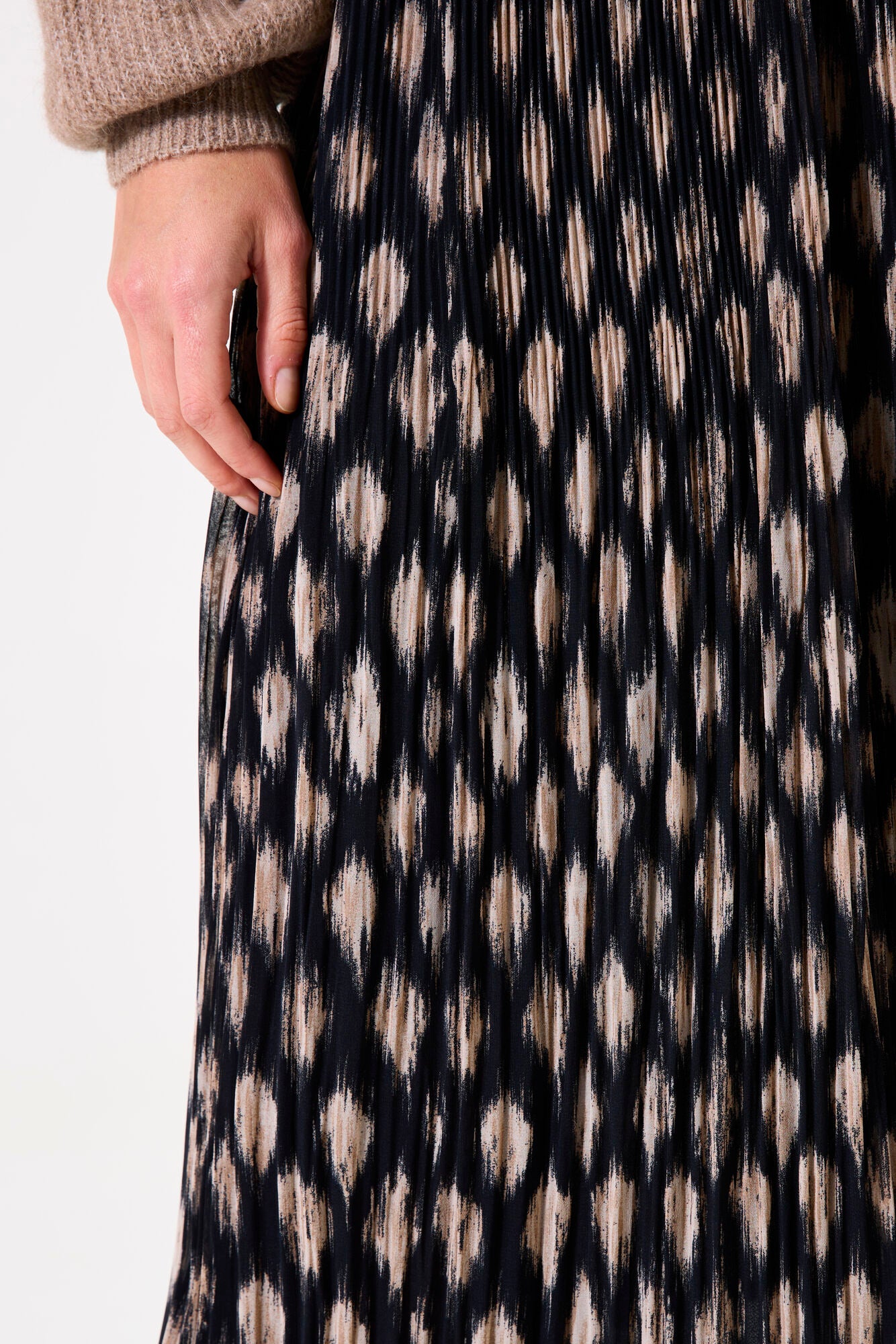 Garcia Black Printed Skirt