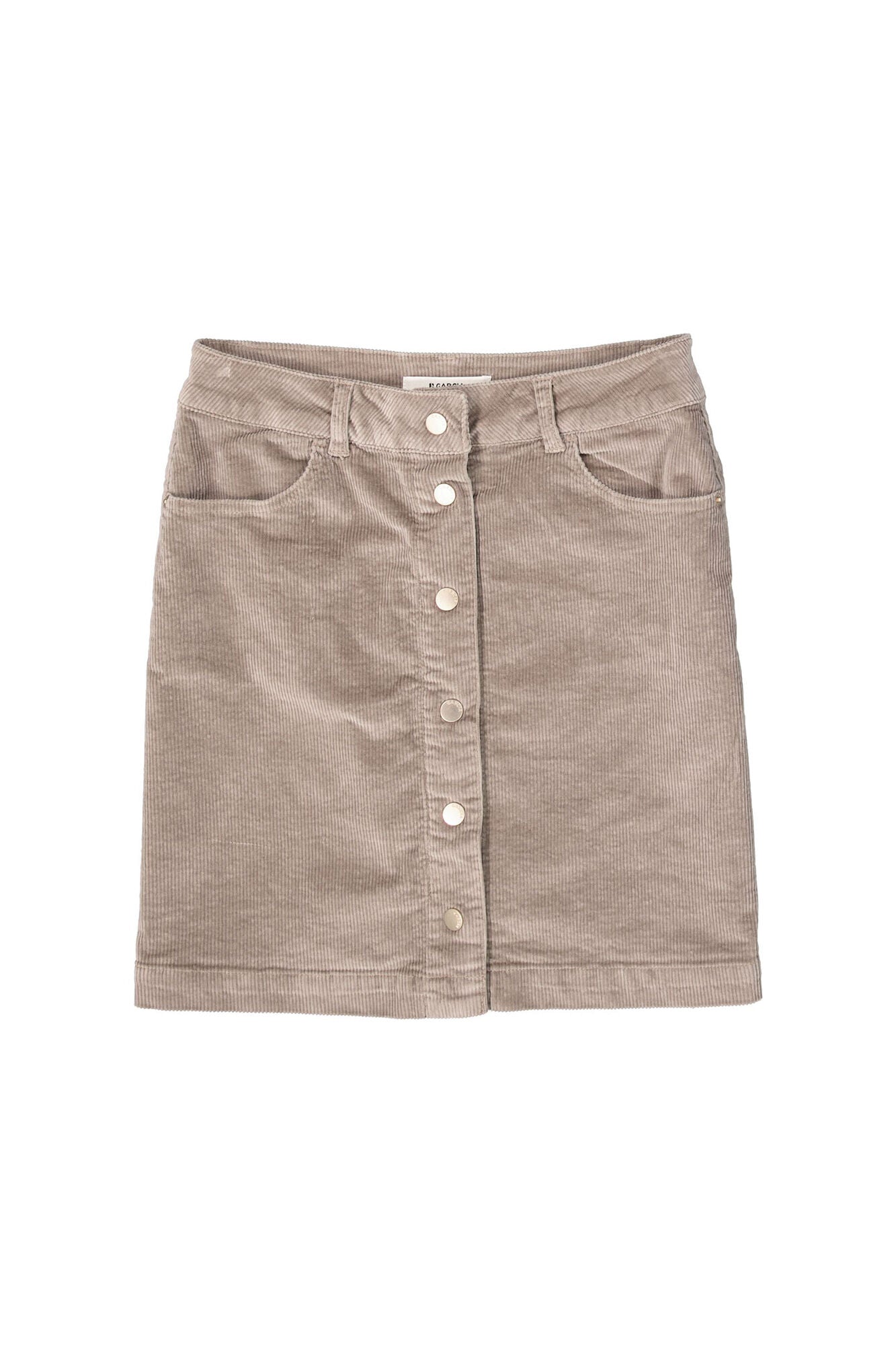 Garcia Taupe Corduroy Skirt