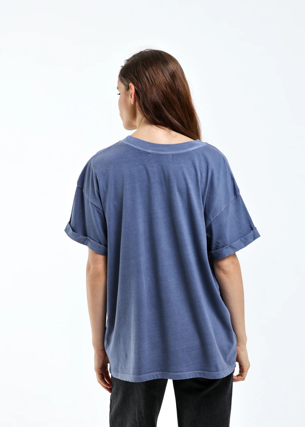 Girl Dangerous Ruffing It Boyfriend Tee