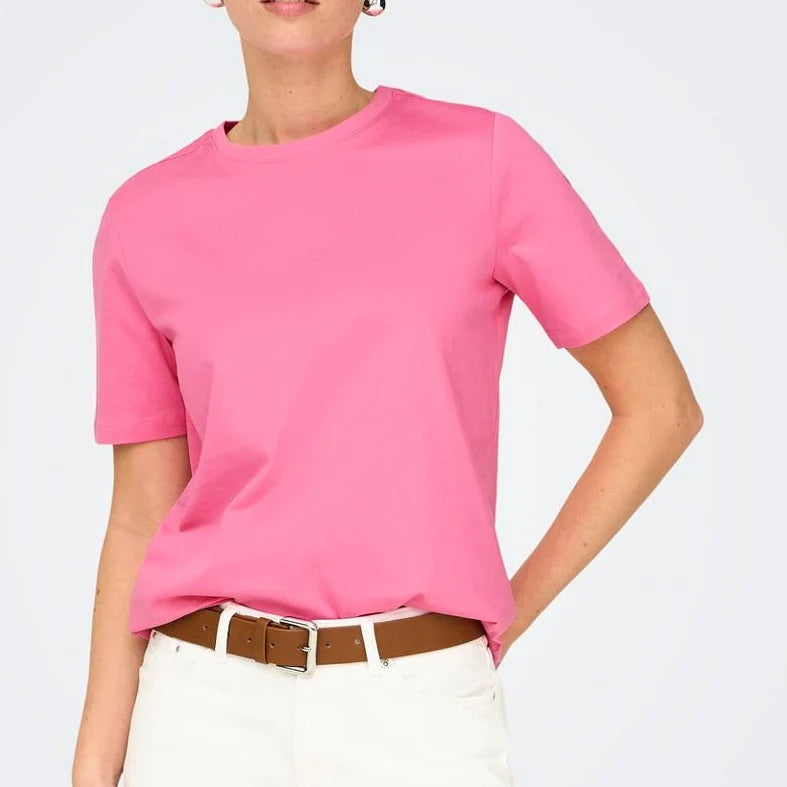 ONLY Sachet Pink Freja Luxe Tee