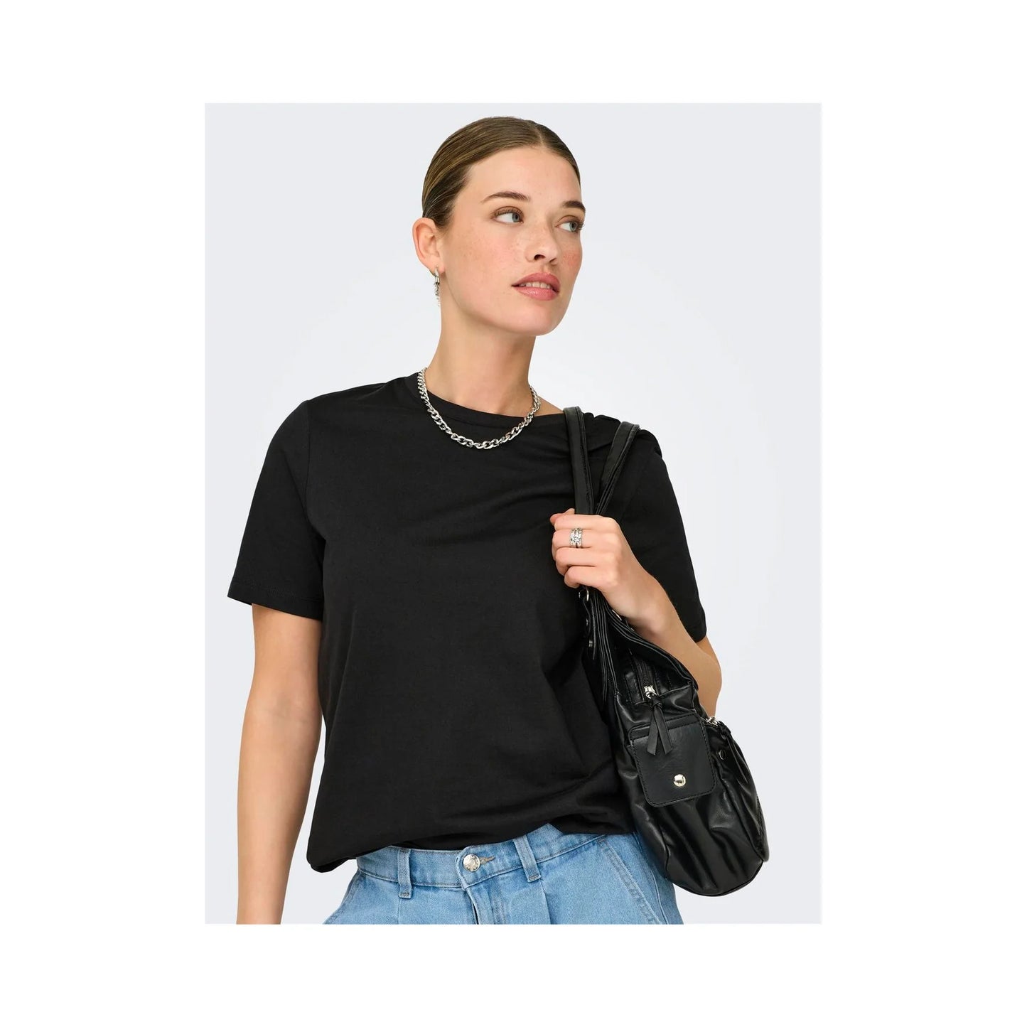 ONLY Black Freja Luxe Tee