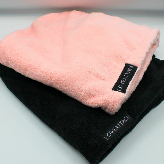 Love Attack Quick Dry Microfiber Hair Turban Towels