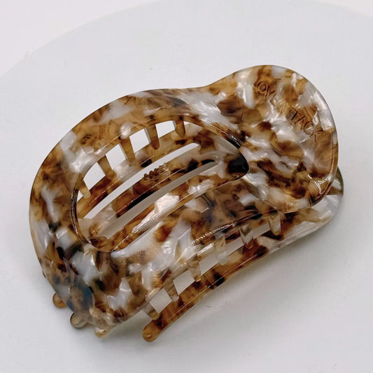 Love Attack Toasted Pearl Olivia Flat Claw Clip