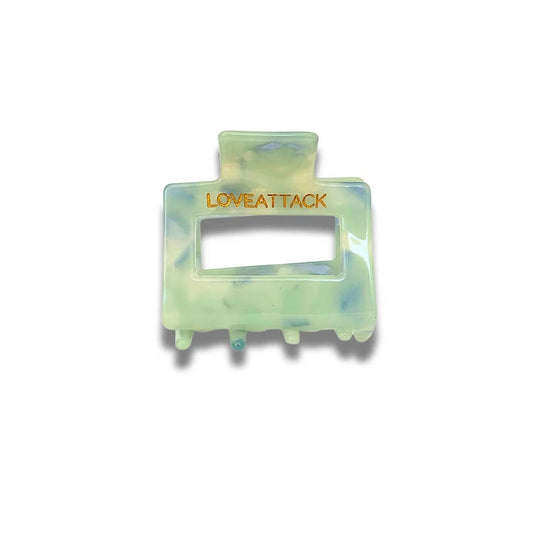 Love Attack Blue Raya Shimmer Claw Clip