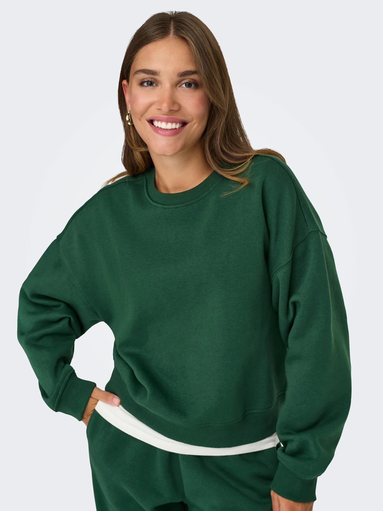 ONLY Green Best Sweatshirt