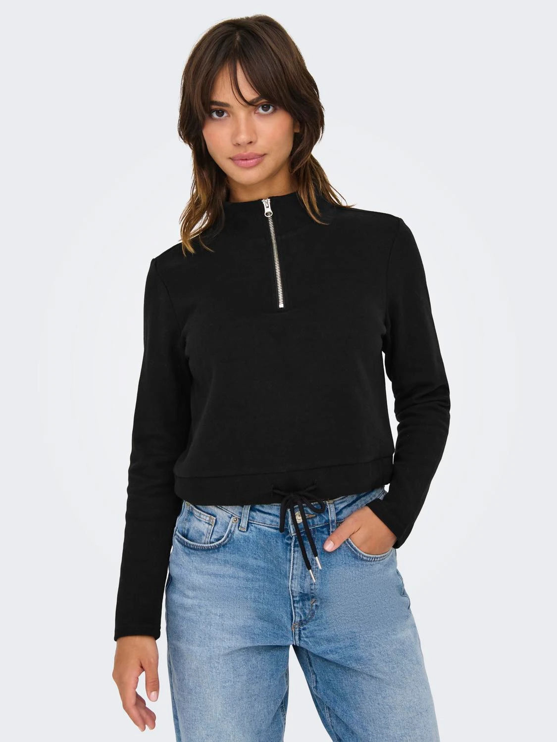 ONLY Rita Half Zip Sweatshirt- 2 Colors