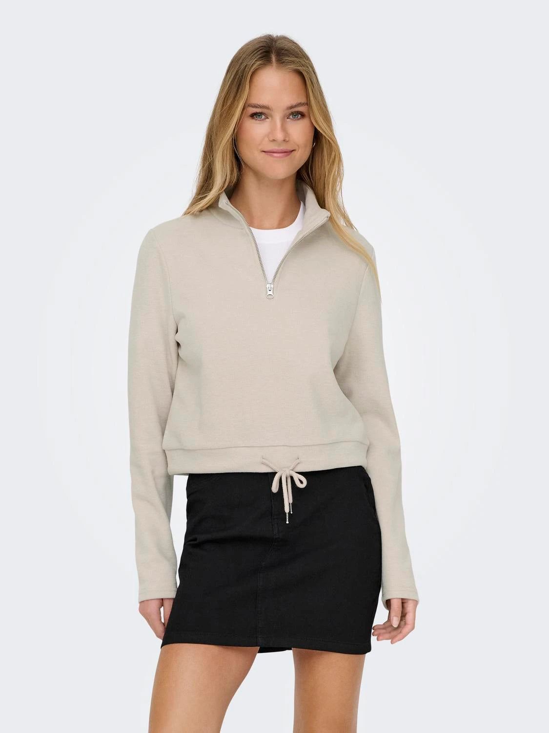 ONLY Rita Half Zip Sweatshirt- 2 Colors