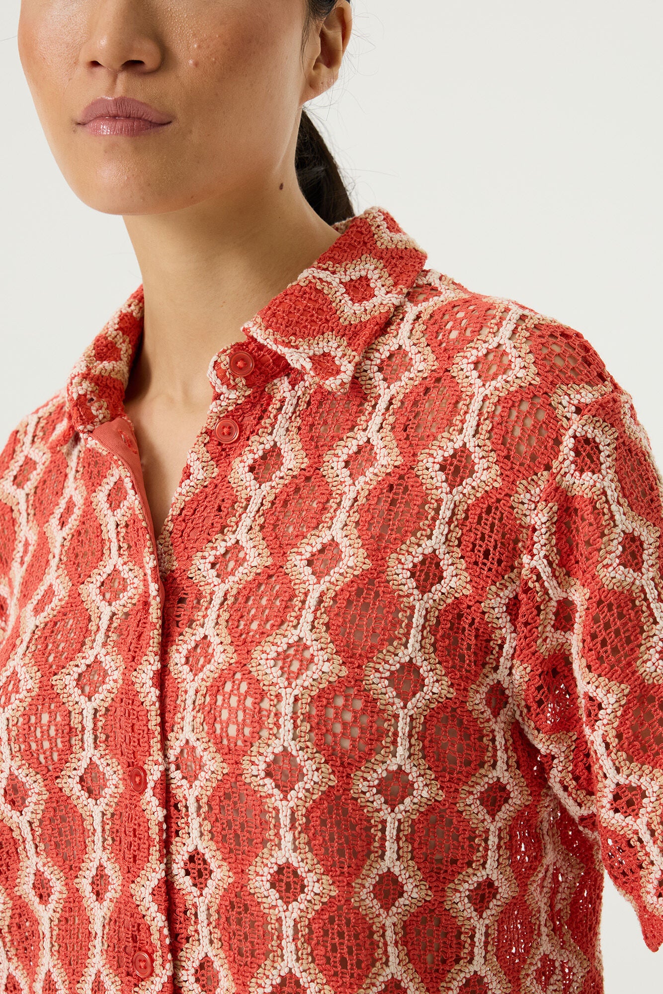 Garcia Paprika Printed Blouse