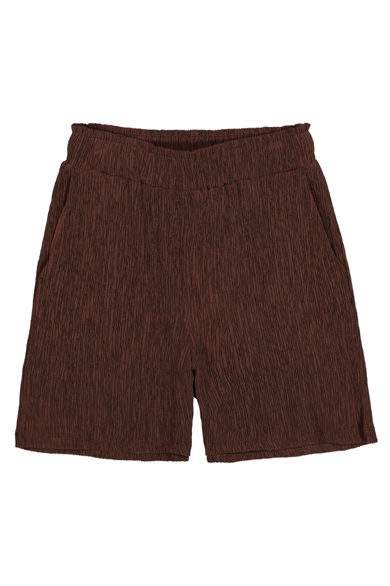 Garcia Brown Crinkle Shorts