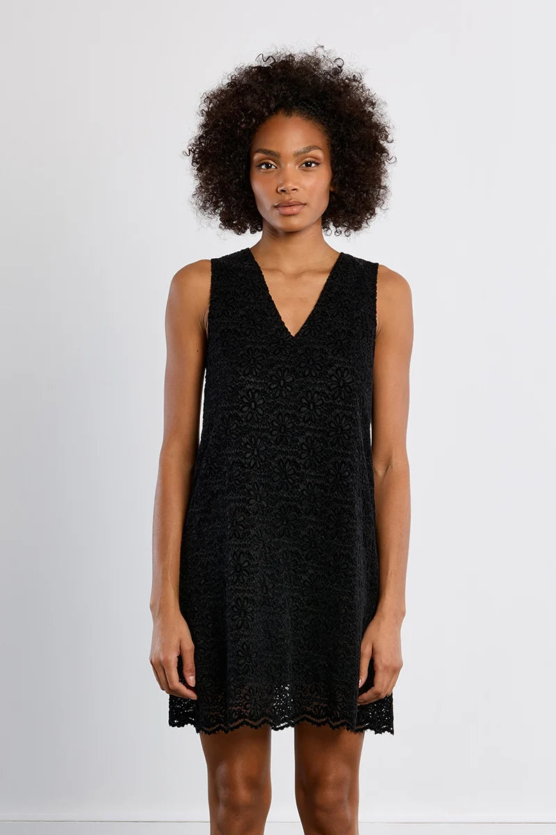 Molly Bracken Mara Velvet Mini Dress
