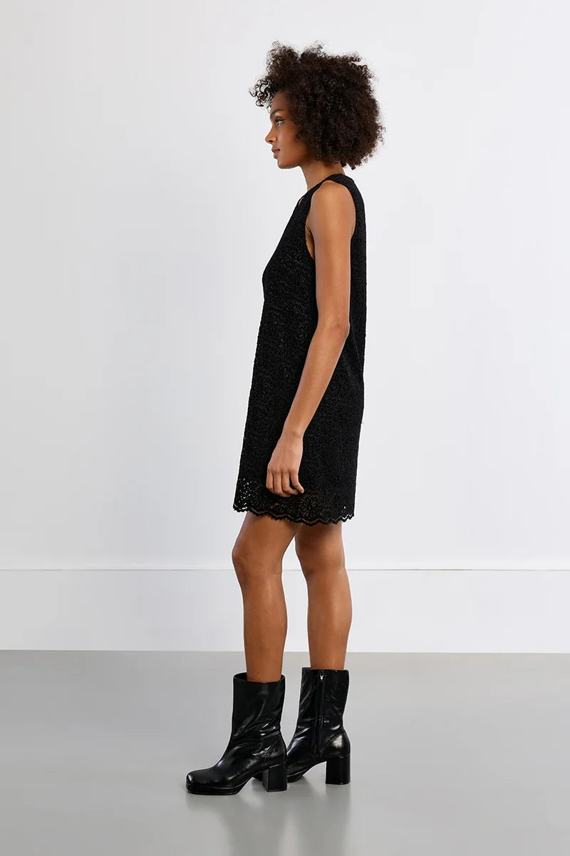 Molly Bracken Mara Velvet Mini Dress