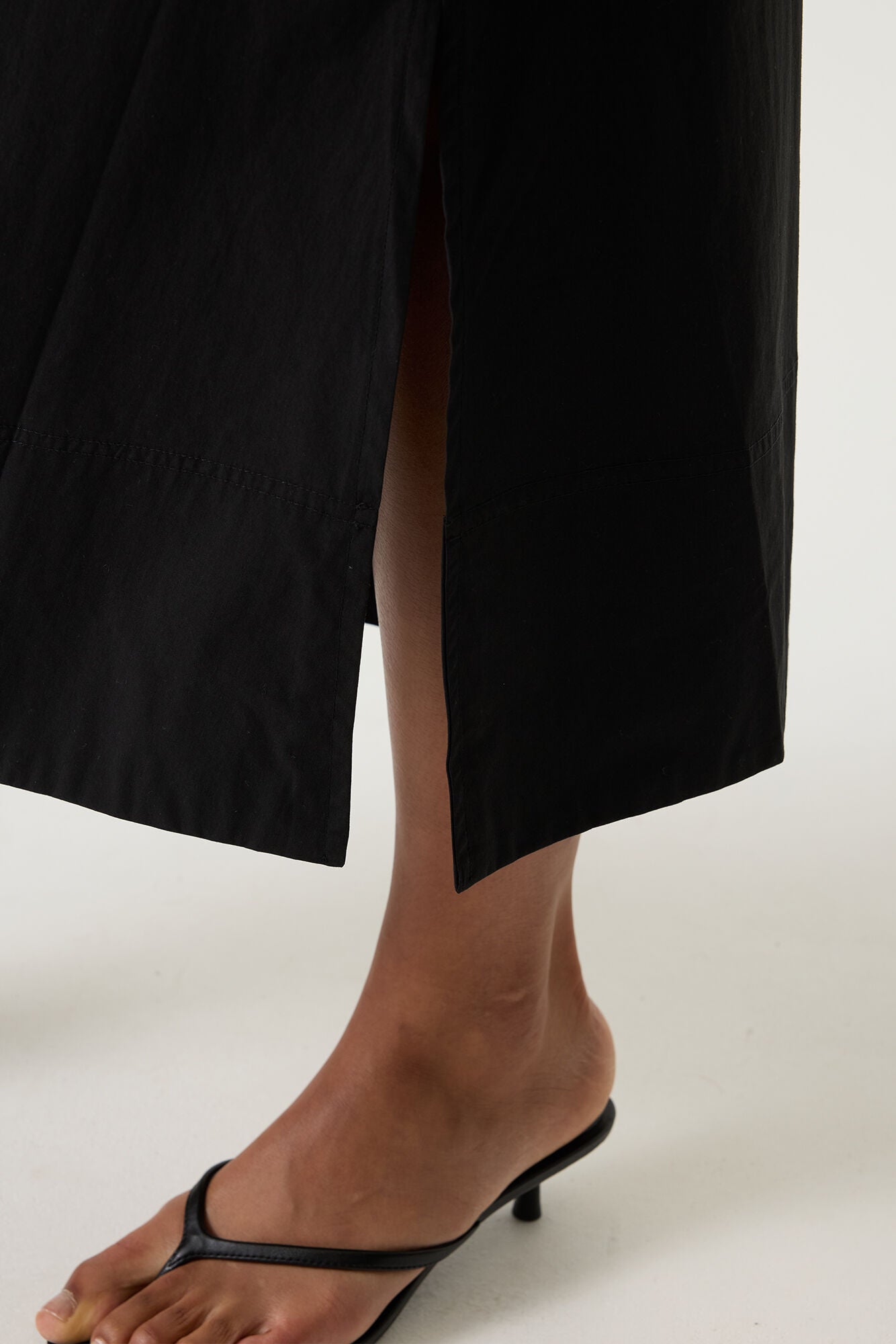 Garcia Charlie Black Cotton Skirt