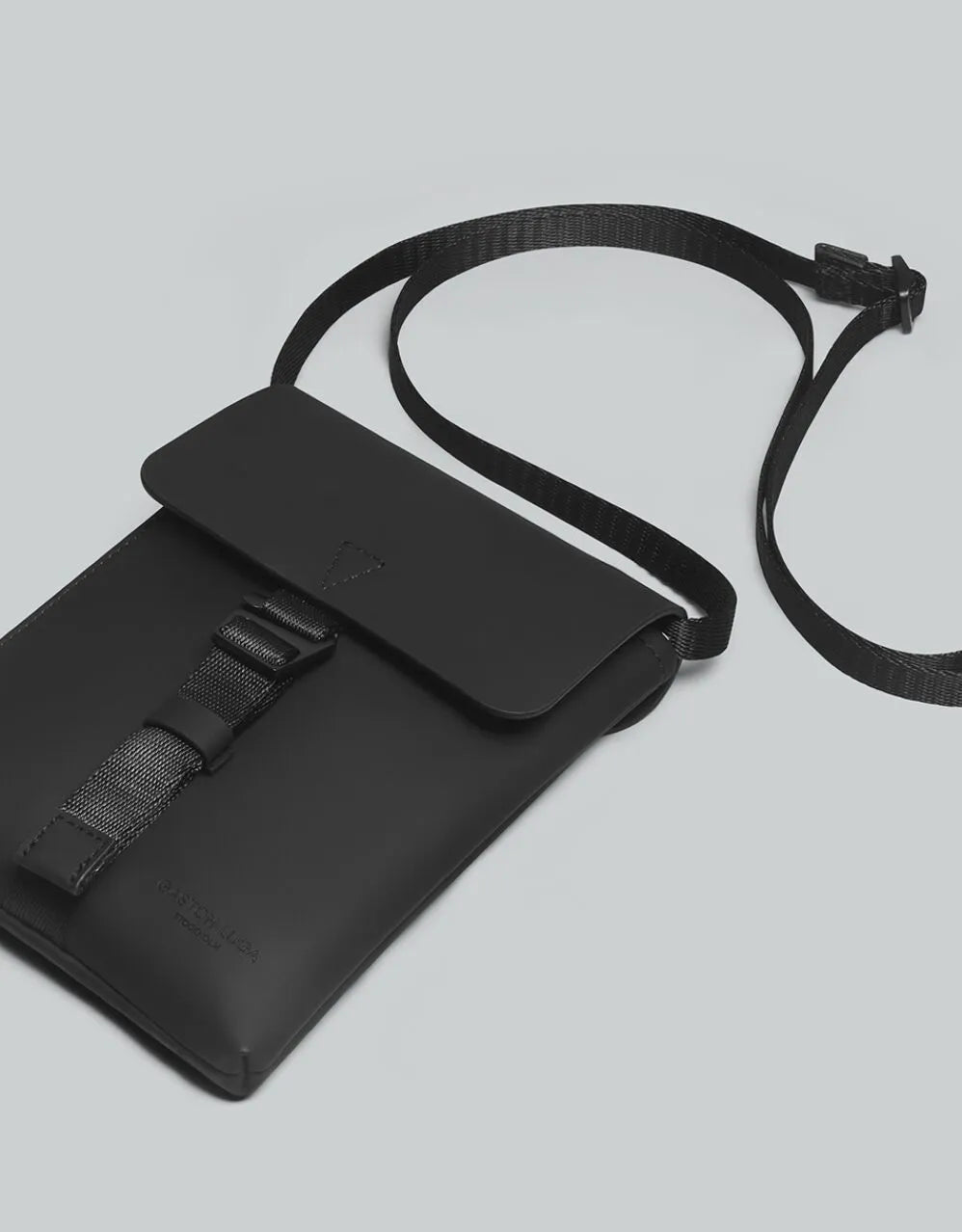 Gaston Luga Black Spläsh Mini Crossbody Bag