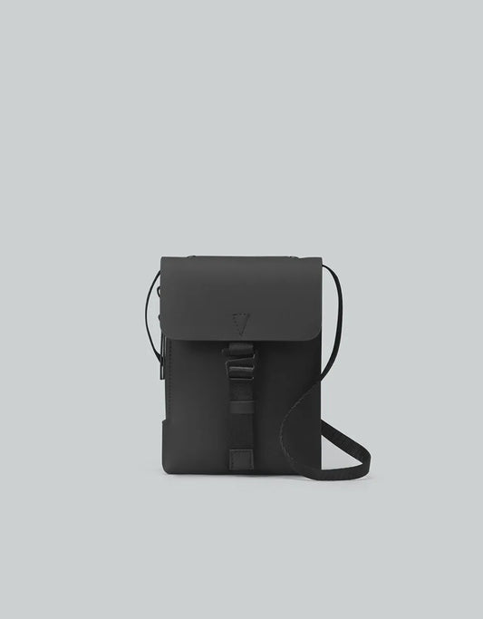Gaston Luga Black Spläsh Mini Crossbody Bag