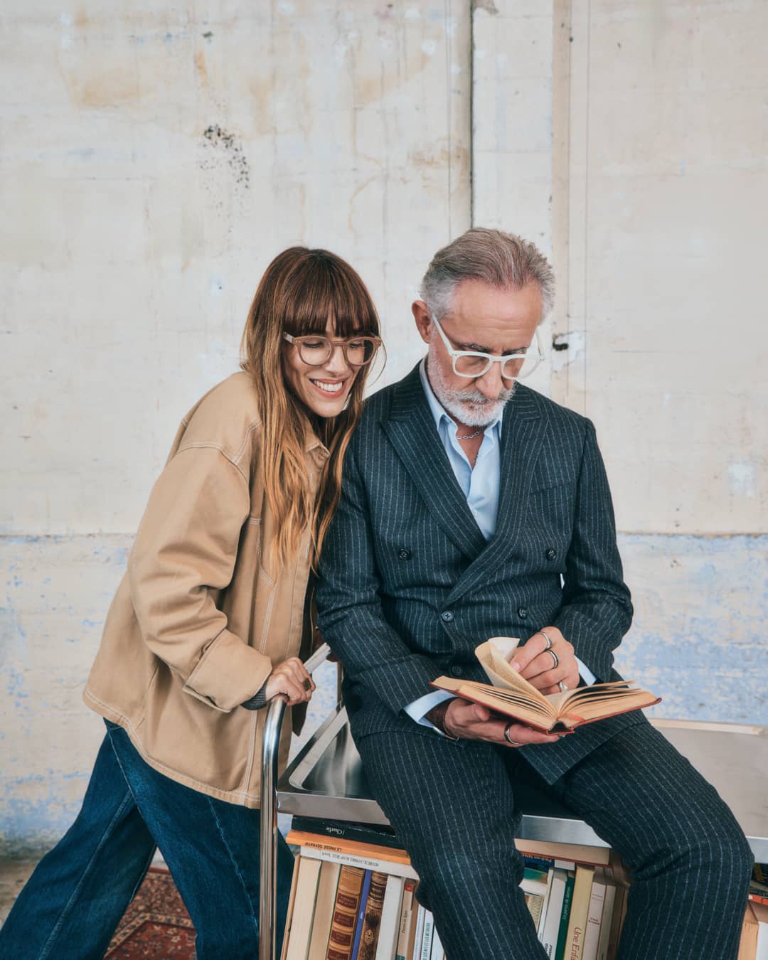 IZIPIZI #E Moonlight Grey Reading Glasses