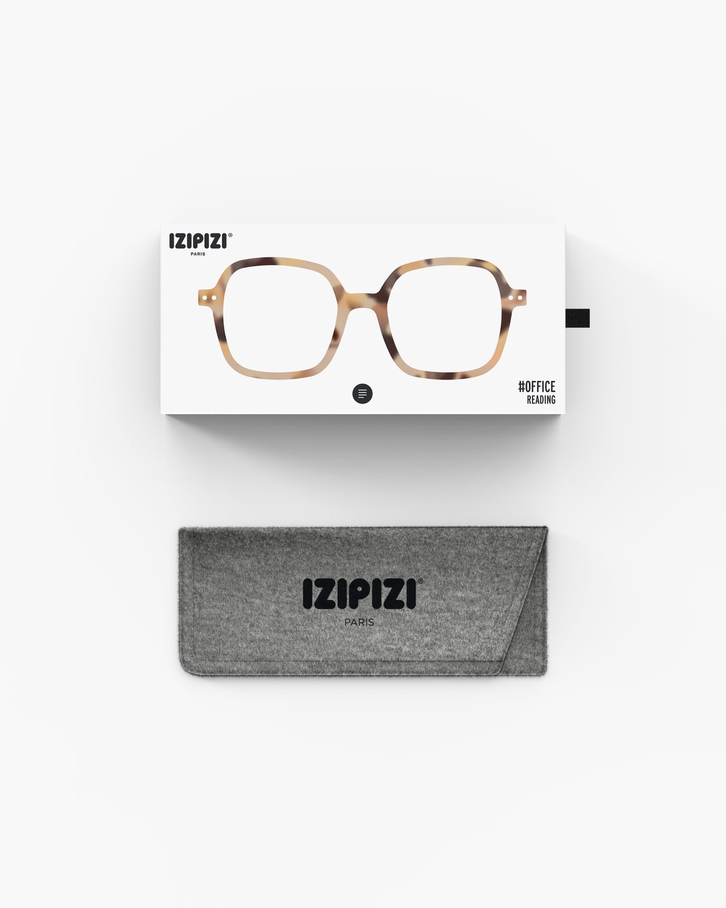 IZIPIZI #OFFICE Light Tortoise Reading Glasses