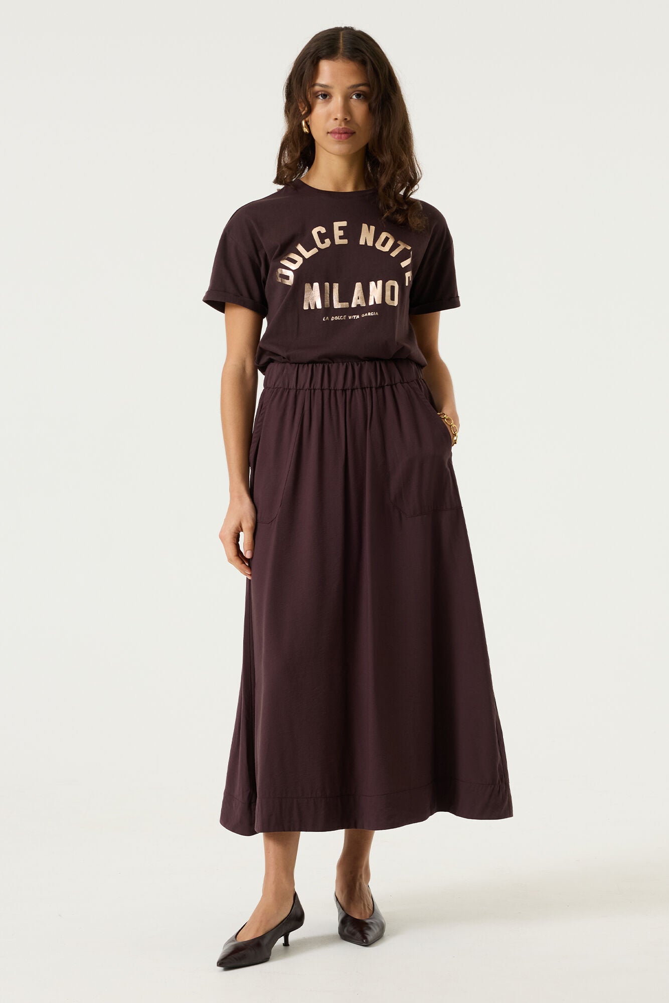 Garcia Elora Brown Skirt