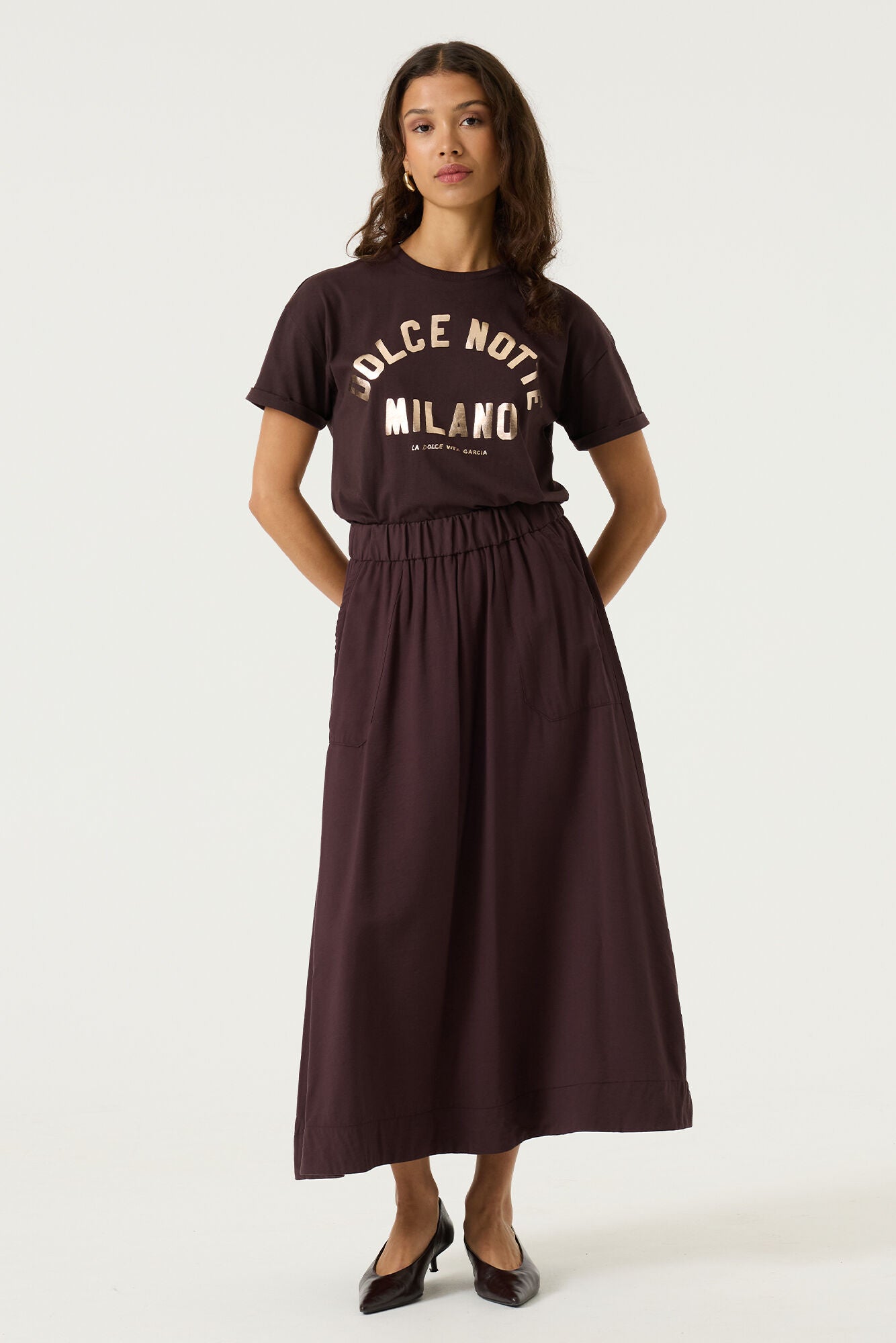 Garcia Elora Brown Skirt