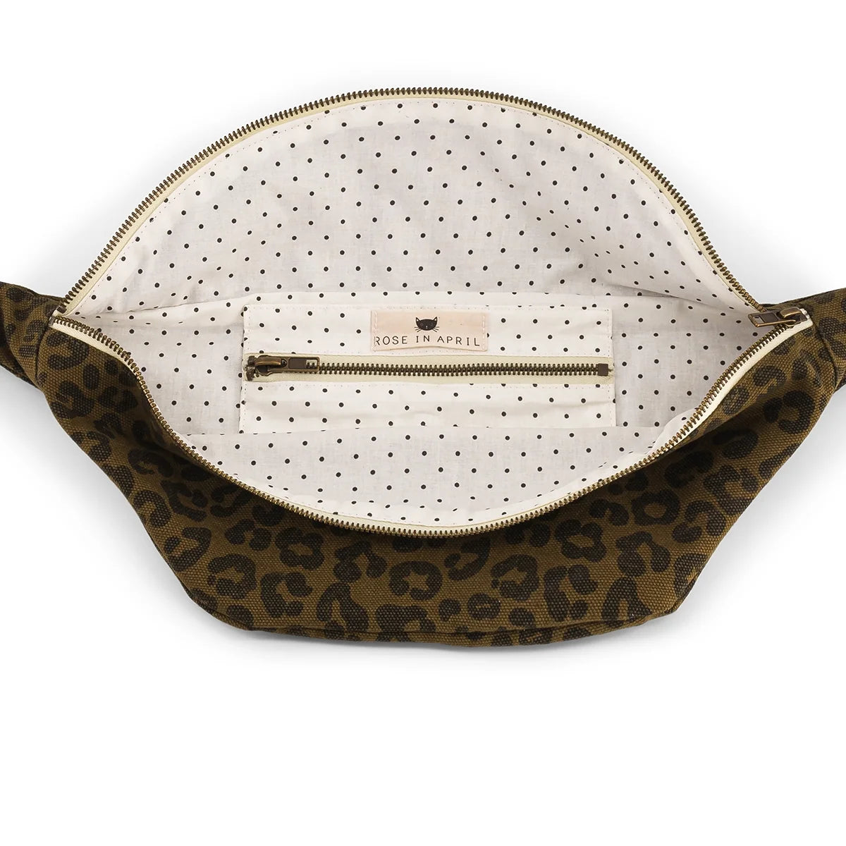 Rose in April Bum Bag Graou Olive