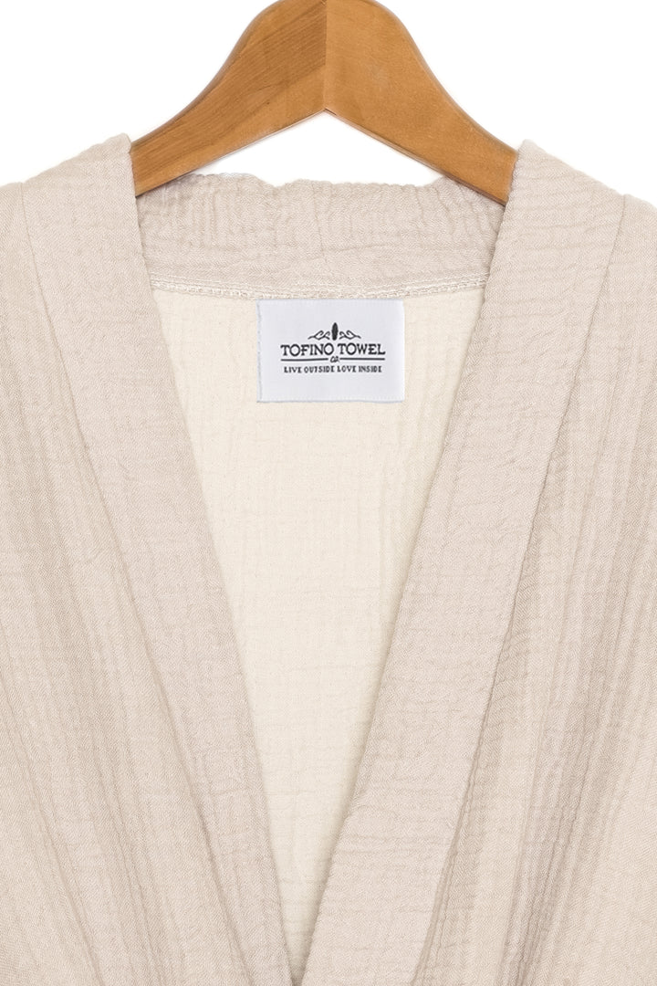 Tofino Towel Co. The Quest Robe- Beige