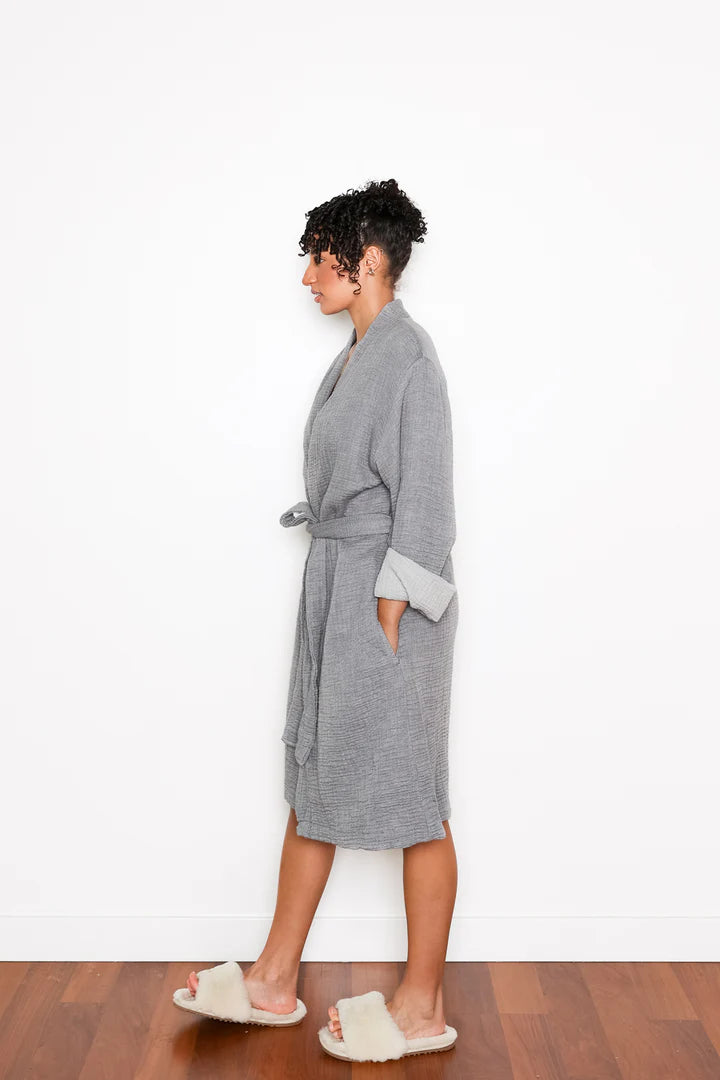 Tofino Towel Co. The Quest Robe- Grey