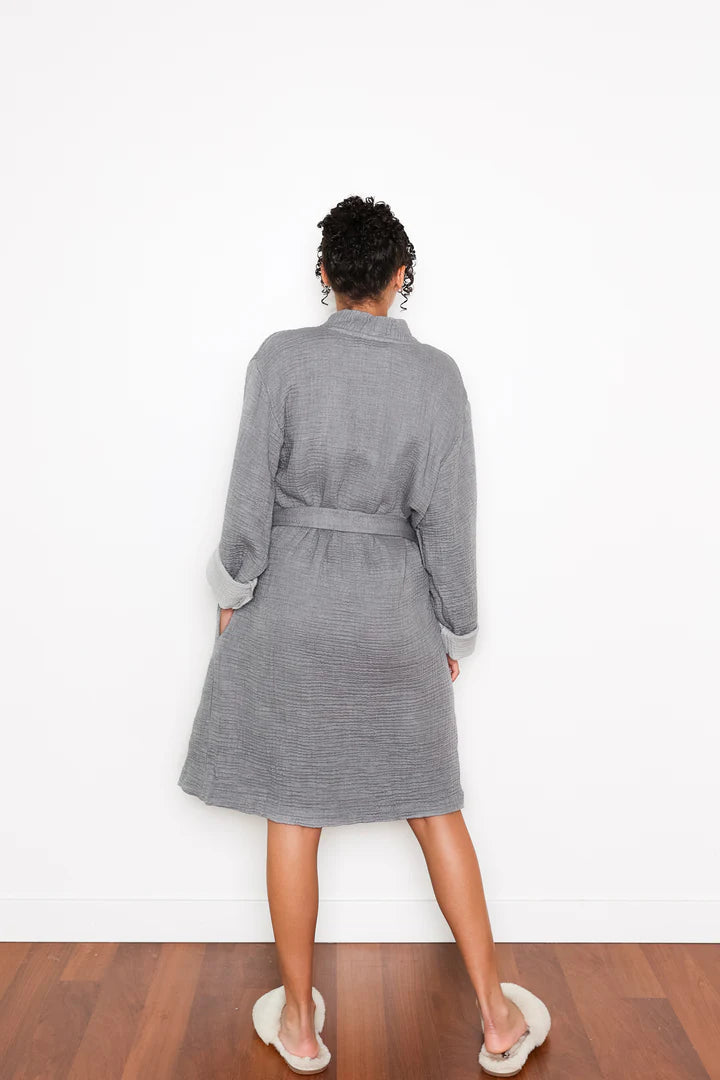 Tofino Towel Co. The Quest Robe- Grey