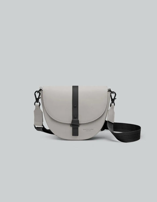 Gaston Luga Taupe Spläsh Moon Crossbody