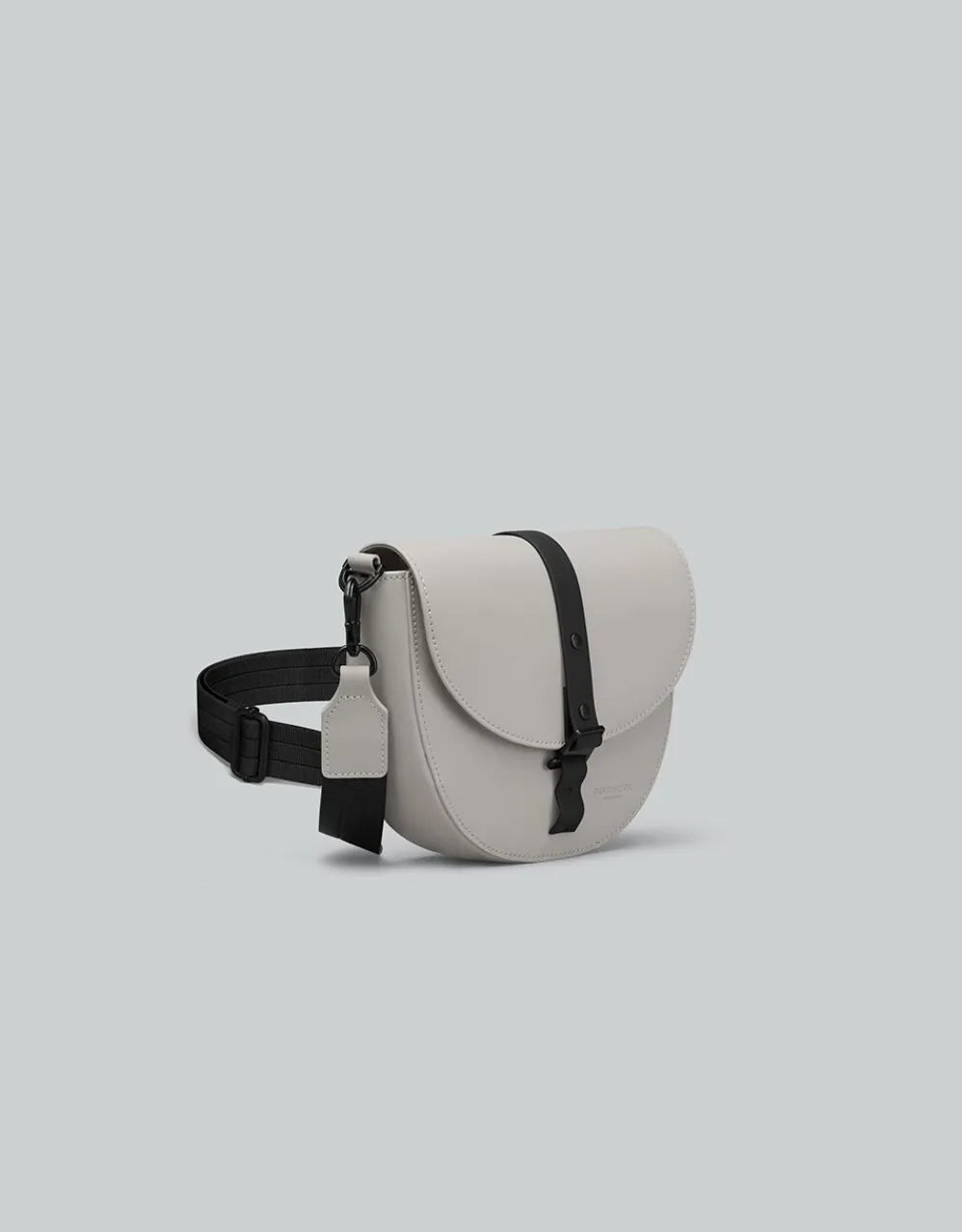 Gaston Luga Taupe Spläsh Moon Crossbody