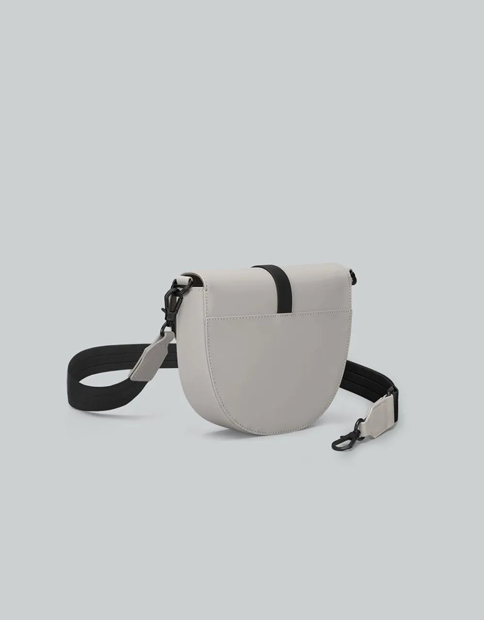 Gaston Luga Taupe Spläsh Moon Crossbody