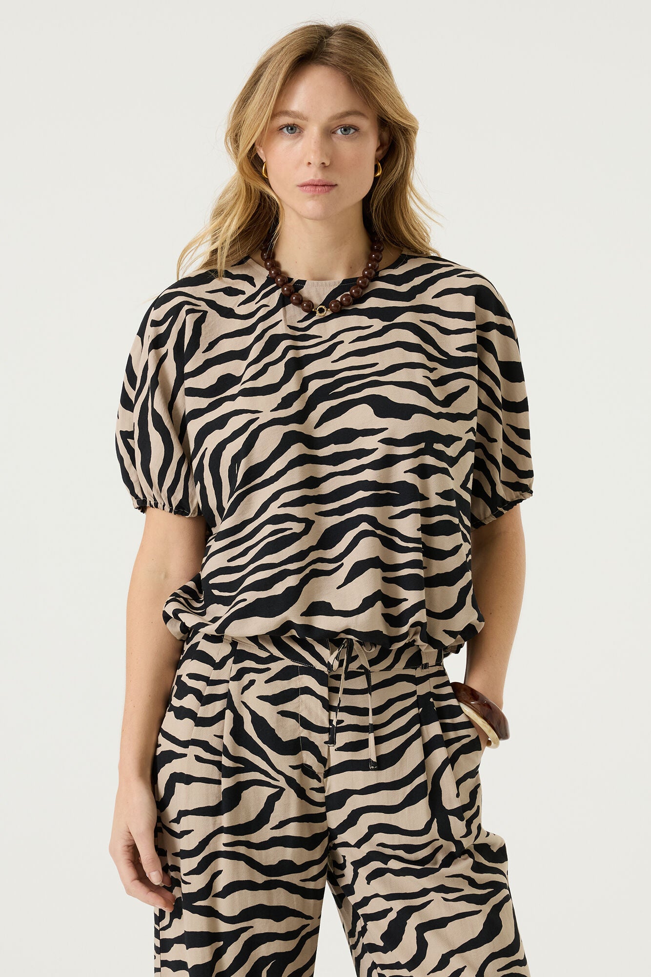 Garcia Saskia Printed Blouse