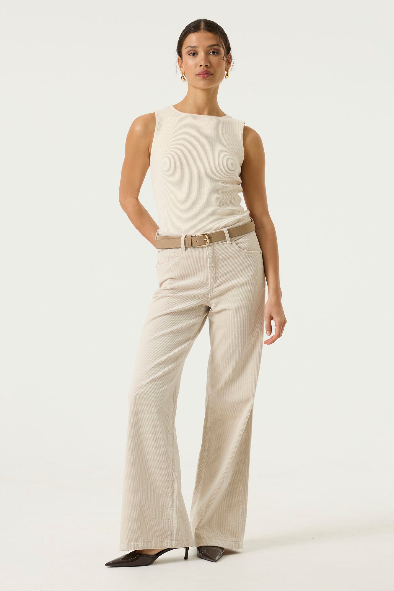 Garcia Astrid Off White Top