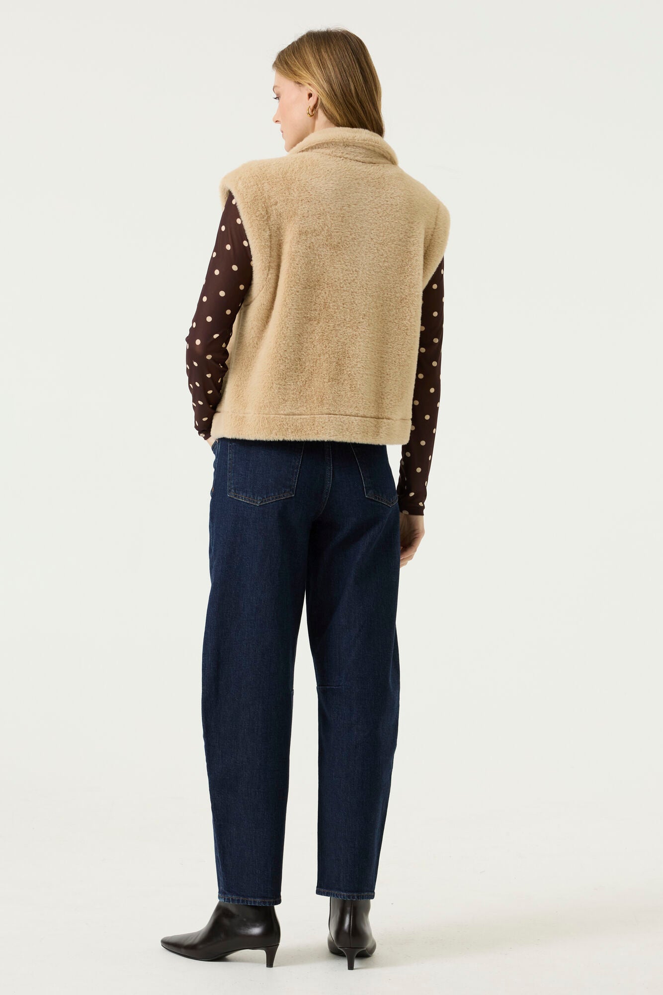 Garcia Faye Beige Vest