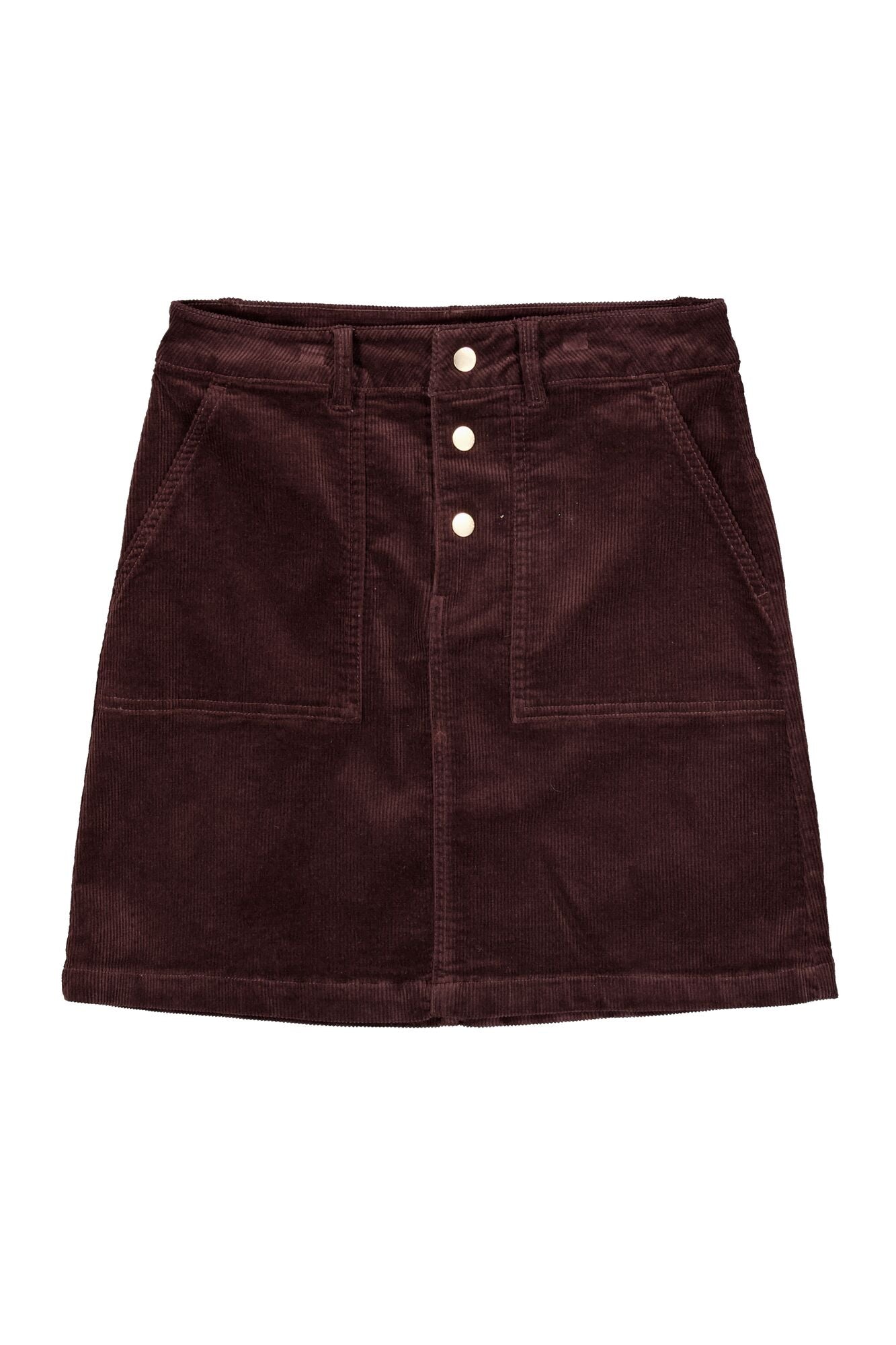 Garcia Sadie Brown Corduroy Skirt