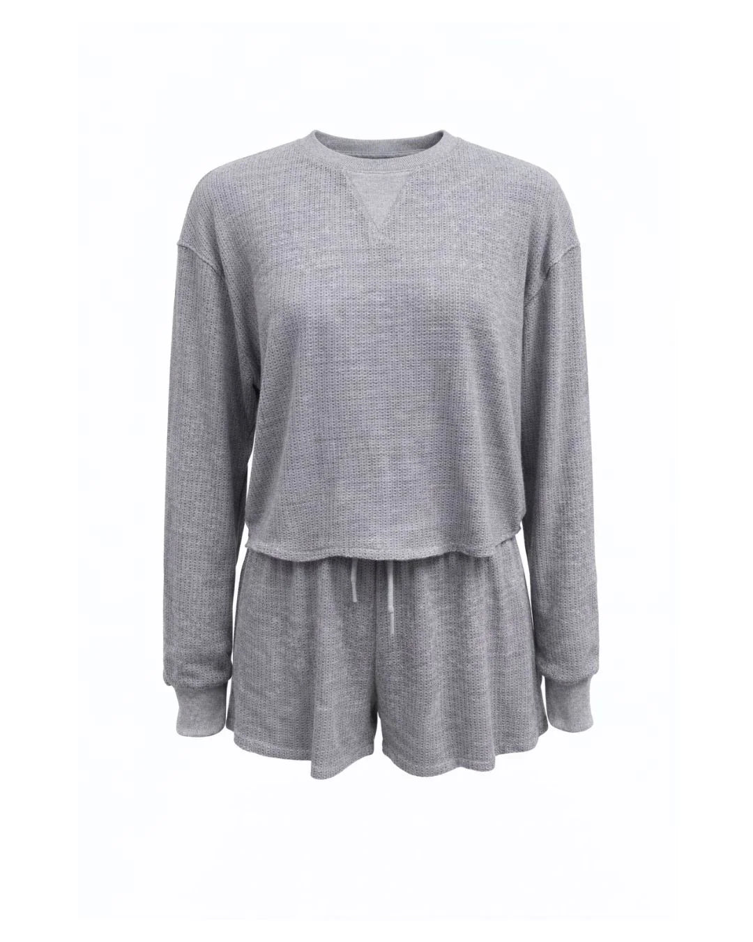 PRIV Tia Grey Short Set