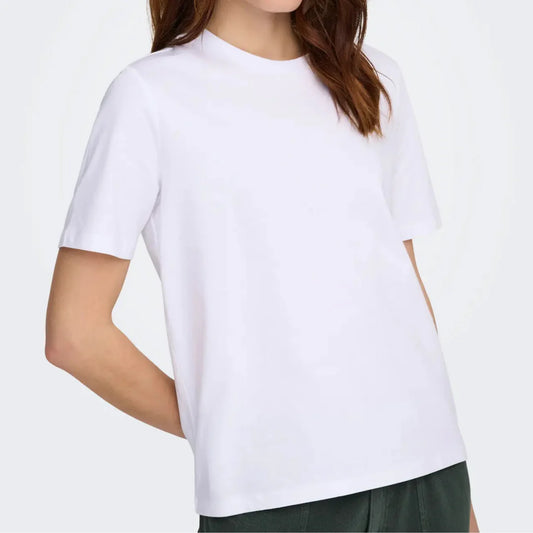 ONLY Bright White Freja Luxe Tee